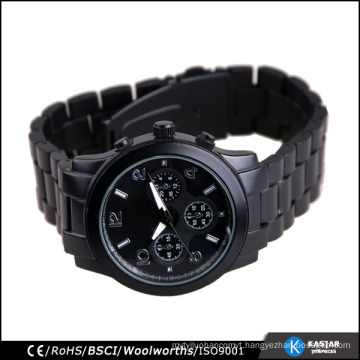 black metal chronograph watches men 2015 brand your own watch